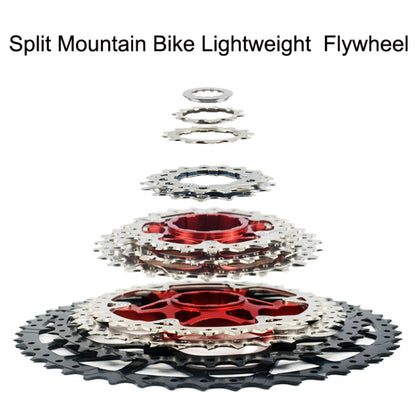 VG Sports Split Mountain Bike Lightweight Cassette Flywheel, Style: 11 Speed 42T (Black) - Outdoor & Sports by VG Sports | Online Shopping UK | buy2fix