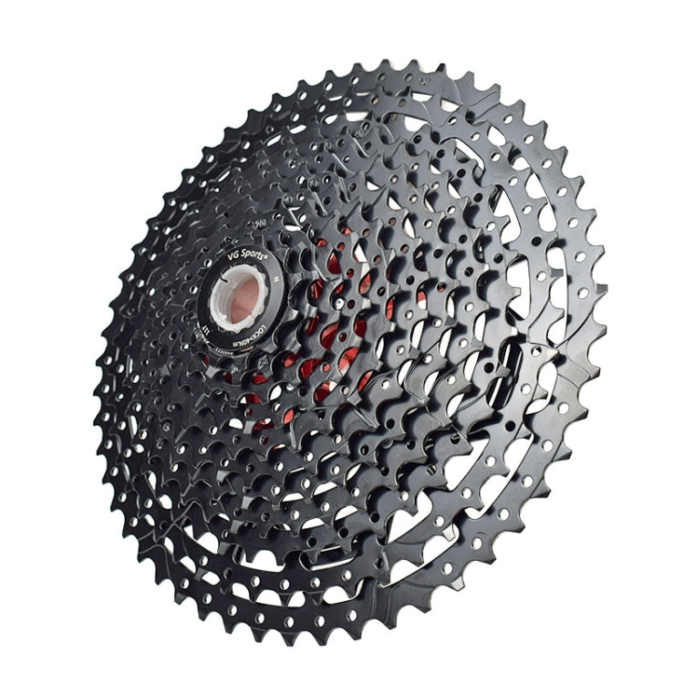 VG Sports Split Mountain Bike Lightweight Cassette Flywheel, Style: 10 Speed 50T (Black) - Bicycle Chains & Rounds by VG Sports | Online Shopping UK | buy2fix