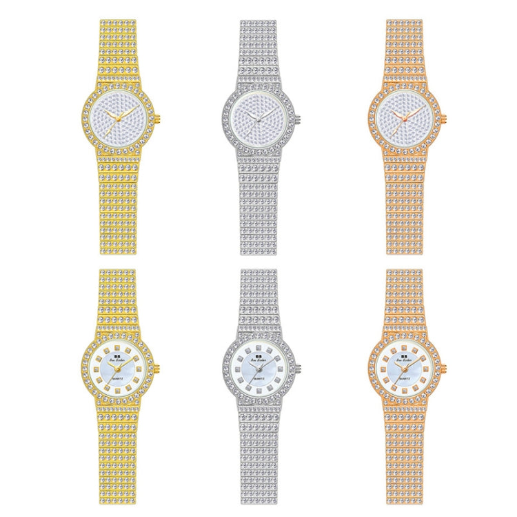 BS Bee Sister  FA1101 Women Chain Watch Starry Diamonds Wrist watch(Golden Diamonds Surface) - Alloy Watches by BS Bee Sister | Online Shopping UK | buy2fix