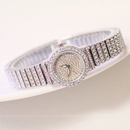 BS Bee Sister  FA1101 Women Chain Watch Starry Diamonds Wrist watch(Golden Diamonds Surface) - Alloy Watches by BS Bee Sister | Online Shopping UK | buy2fix