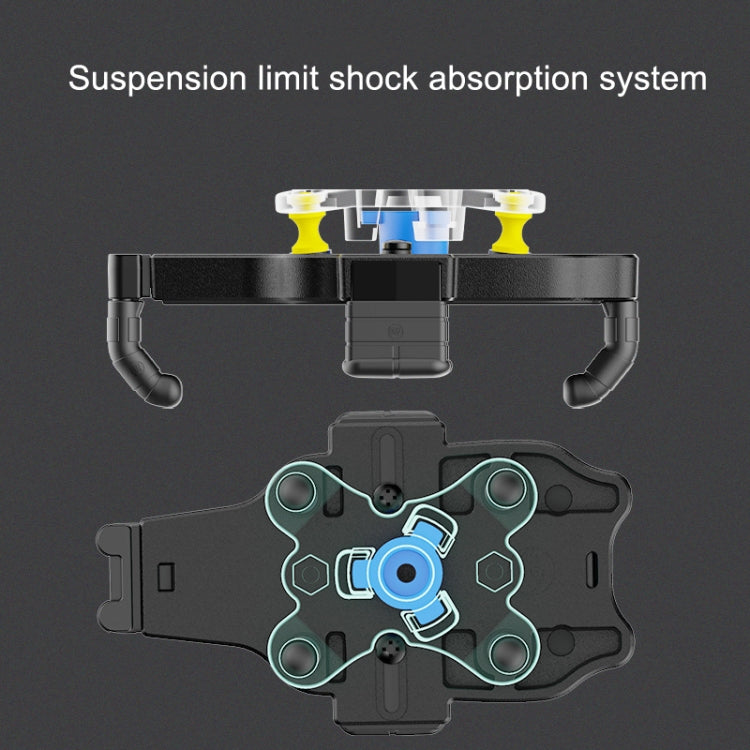 SMNU SM047 Motorcycle Shock Absorption Riding Anti-Shake Bracket(U-type Handle Installation) - In Car by SMNU | Online Shopping UK | buy2fix