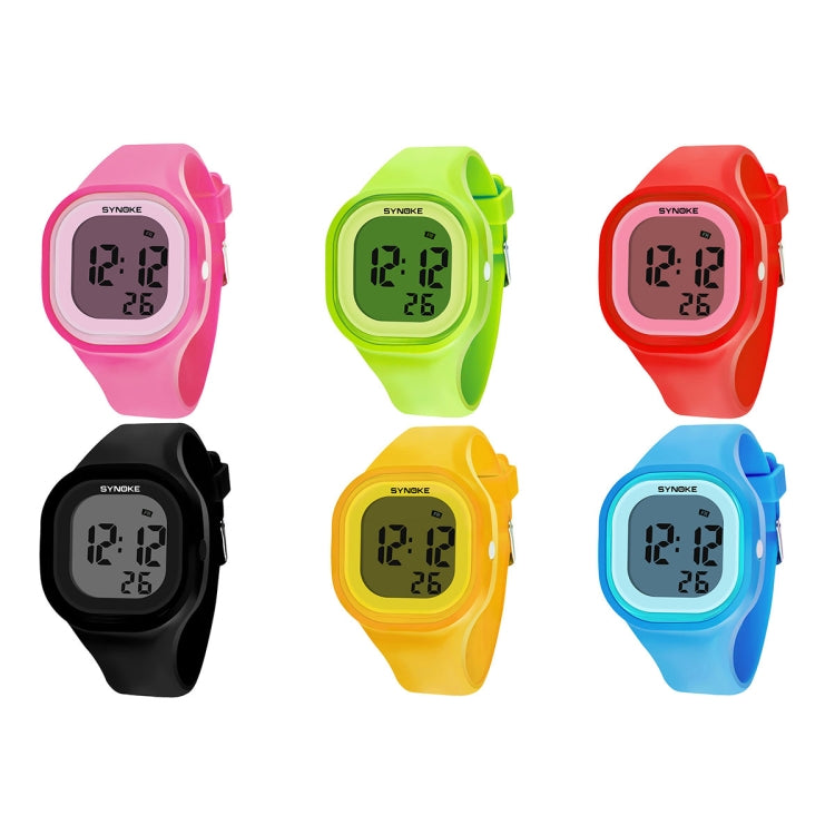 SYNOKE 66896 Multifunctional Detachable Waterproof Luminous Student Watch(Red) - Silicone Strap Watches by SYNOKE | Online Shopping UK | buy2fix