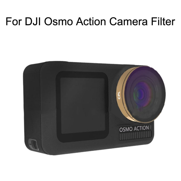 JSR For DJI Osmo Action Motion Camera Filter, Style: LG-ND8 - DJI & GoPro Accessories by JSR | Online Shopping UK | buy2fix