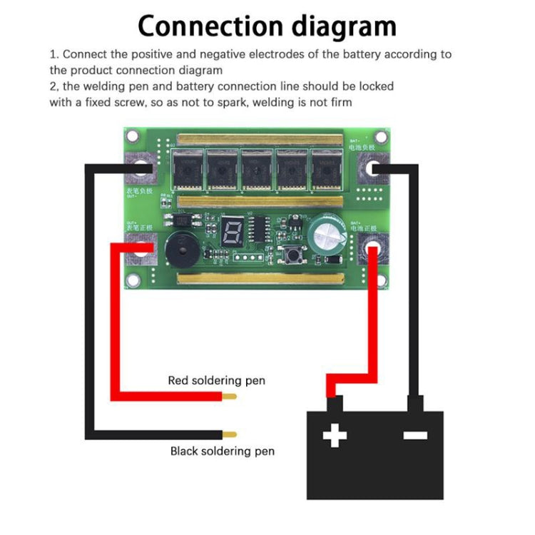 Spot Welding Machine DIY Portable Battery Storage Spot Welding Machine PCB Circuit Board Welding Equipment With Protective Box - Home & Garden by buy2fix | Online Shopping UK | buy2fix