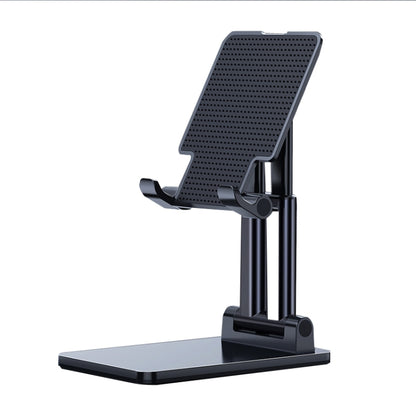 SSKY X5 Desktop Phone Live Foldable Tablet Bracket, Style: Double Rod Phone Version (Black) - Desktop Holder by SSKY | Online Shopping UK | buy2fix