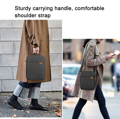 Vertical Laptop Bag Handheld Shoulder Crossbody Bag, Size: 13.3 Inch(Black) - 13.3 inch by buy2fix | Online Shopping UK | buy2fix