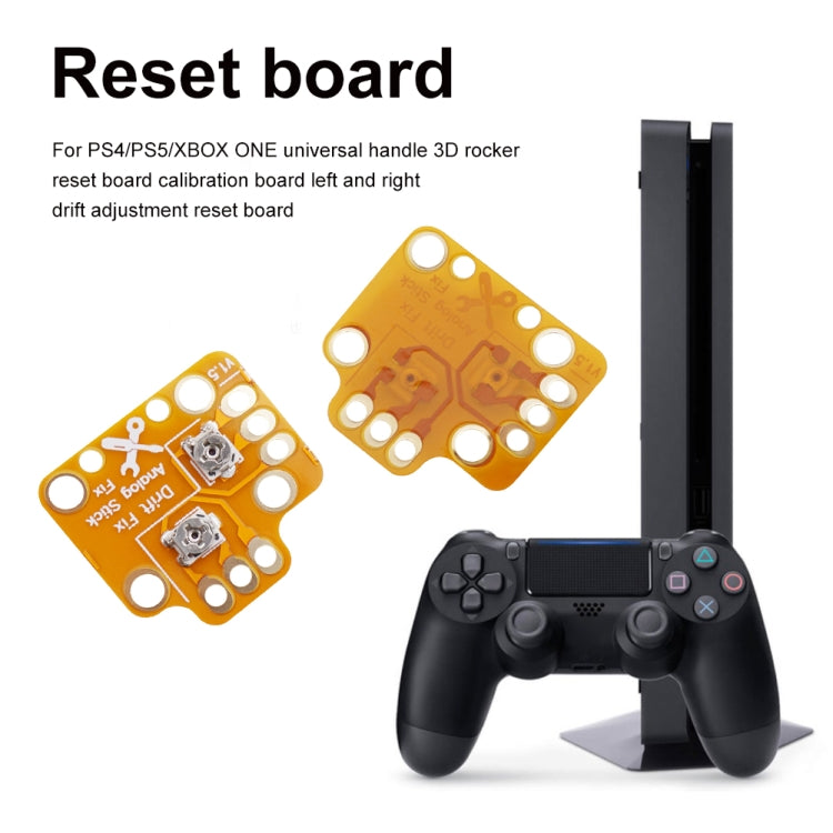 2 PCS Controller Analog Thumb Stick Drift Fix Mod For PS5 / PS4 / Xbox One(Orange) - Repair & Spare Parts by buy2fix | Online Shopping UK | buy2fix