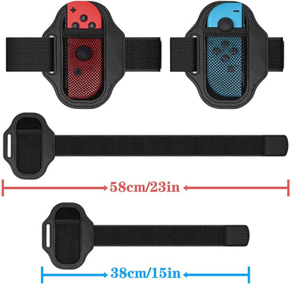 For Switch Joycon Ring Leg Strap  Adjustable Elastic Band - Cases by buy2fix | Online Shopping UK | buy2fix