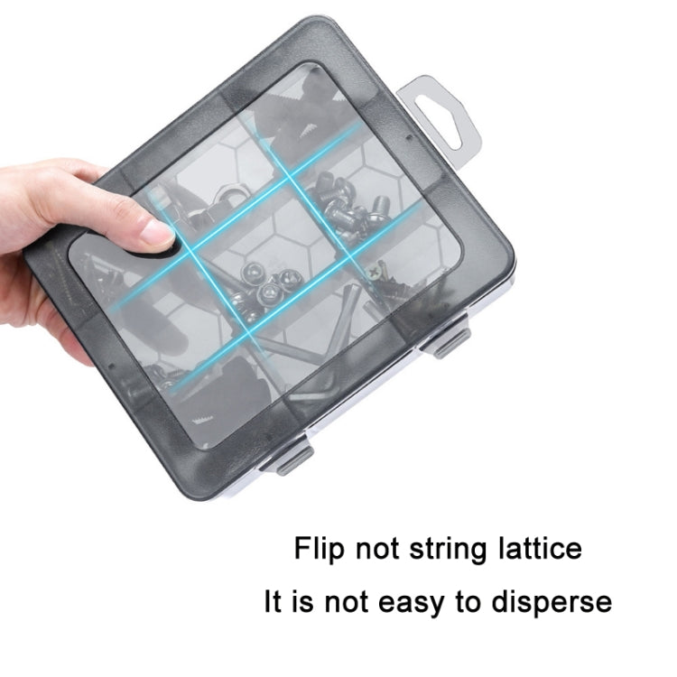 Multi-Compartment Sorted Electronic Parts Organiser, Specifications: 12 Grid - Storage Bags & Boxes by buy2fix | Online Shopping UK | buy2fix