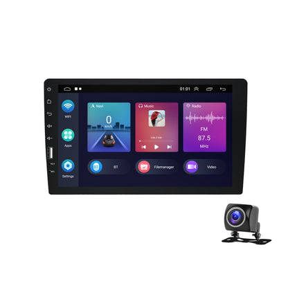 A3236 9 inch Android 11 Single Butt MP5 Player, Style: Wifi 1+16G(Standard+AHD Camera) - In Car by buy2fix | Online Shopping UK | buy2fix