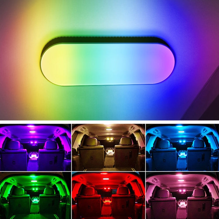Car Strong Magnetic Dome Light USB Rechargeable Lighting LED Light, Color: Atmosphere Light - In Car by buy2fix | Online Shopping UK | buy2fix