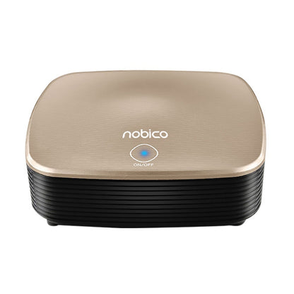 Nobico J007 USB Negative Ion Car Air Purifier, Style: English Modle(Water Pattern Gold) - In Car by nobico | Online Shopping UK | buy2fix