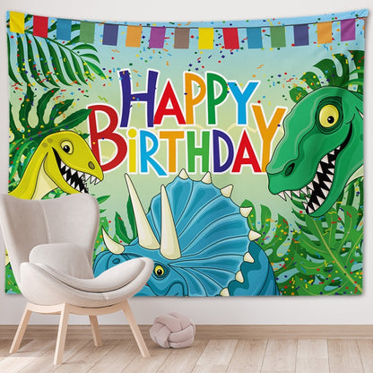 Happy Birthday Photo Backdrop Party Decoration Tapestry, Size: 150x130cm(GT56-9) - Camera Accessories by buy2fix | Online Shopping UK | buy2fix