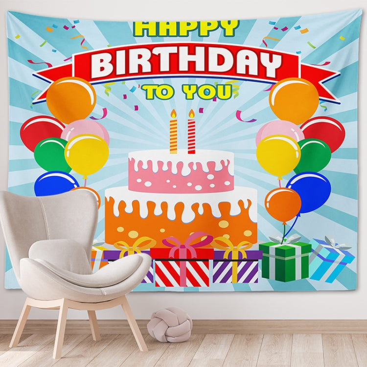 Happy Birthday Photo Backdrop Party Decoration Tapestry, Size: 230x150cm(GT56-10) - Camera Accessories by buy2fix | Online Shopping UK | buy2fix