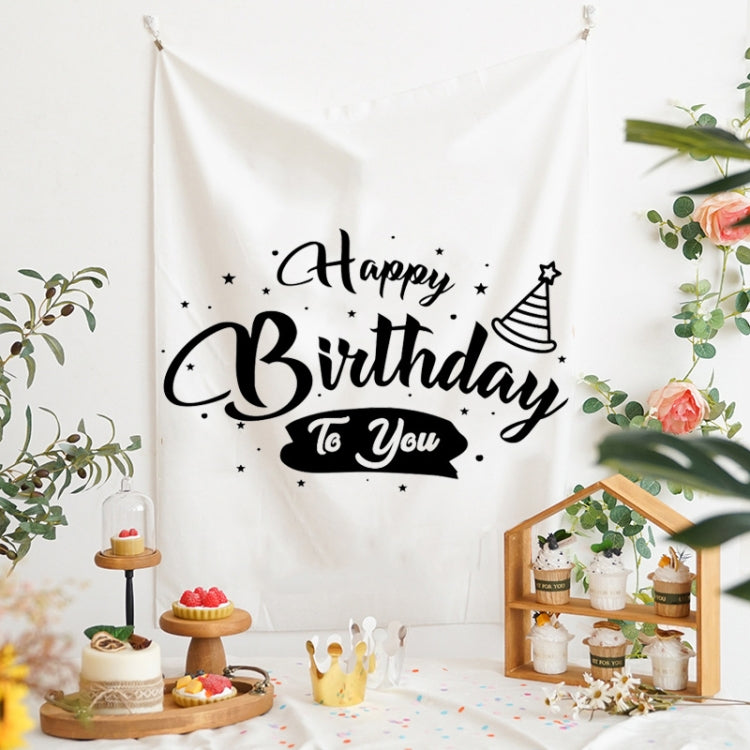 GT282 Birthday Background Cloth Party Scene Arranges Children Photos, Size: 150x200cm Velvet Cloth(2) - Camera Accessories by buy2fix | Online Shopping UK | buy2fix