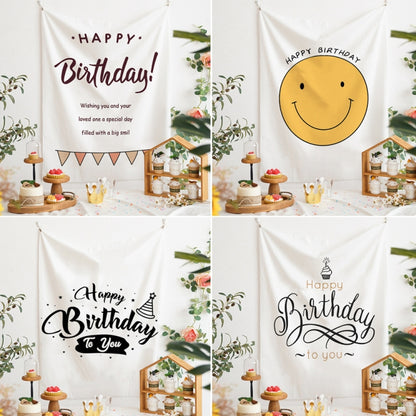 GT282 Birthday Background Cloth Party Scene Arranges Children Photos, Size: 150x200cm Velvet Cloth(7) - Camera Accessories by buy2fix | Online Shopping UK | buy2fix