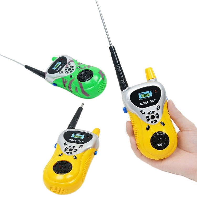 2289 1 Pair Children Mini Walkie Talkie Toys Wireless Talking Outdoor Interactive Toys(Green) - Consumer Electronics by buy2fix | Online Shopping UK | buy2fix