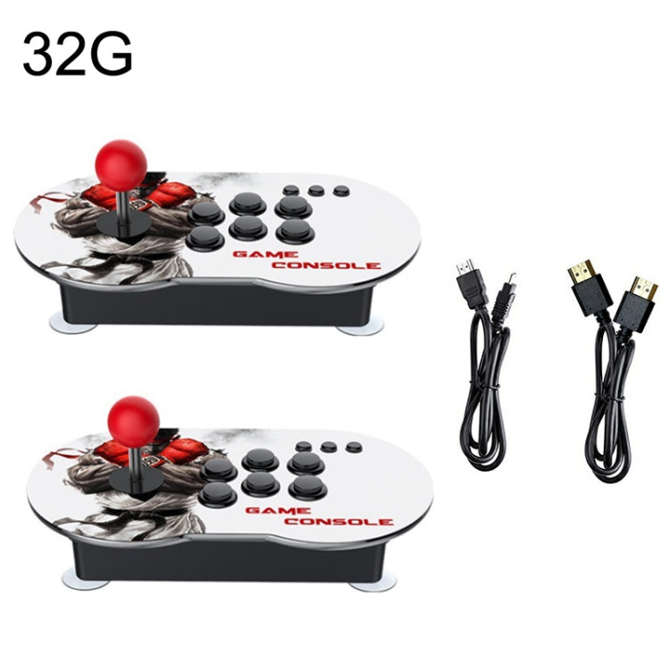 MANTE1 MT6 TV Console Game Joystick Turret HD 4K Game 2 Persons 32G Built-in 10000 Game - Pocket Console by MANTE1 | Online Shopping UK | buy2fix