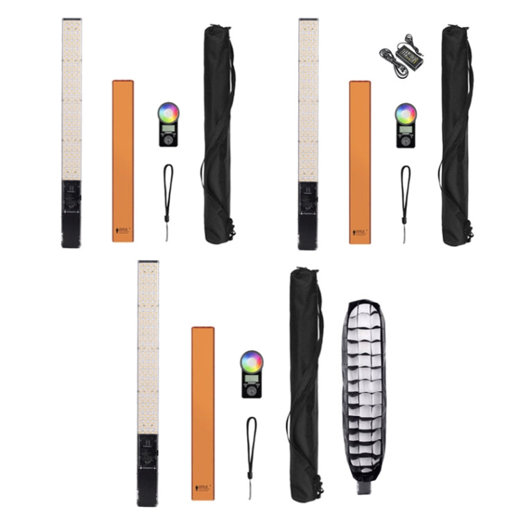 YONGNUO YN360III RGB Colorful Stick Light Hand Holds LED Photography Fili Lights, Spec: Standard+Soft Light Box - Camera Accessories by YONGNUO | Online Shopping UK | buy2fix