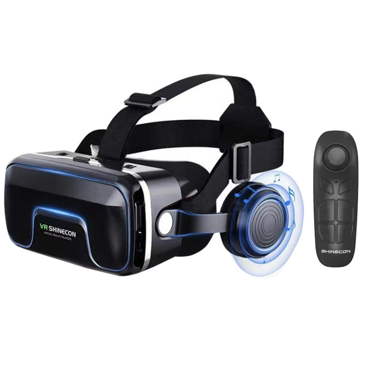 VRSHINECON G04EA+B03 Handle 7th VR Glasses 3D Virtual Reality Game Digital Glasses With Headset - VR Headset by VRSHINECON | Online Shopping UK | buy2fix