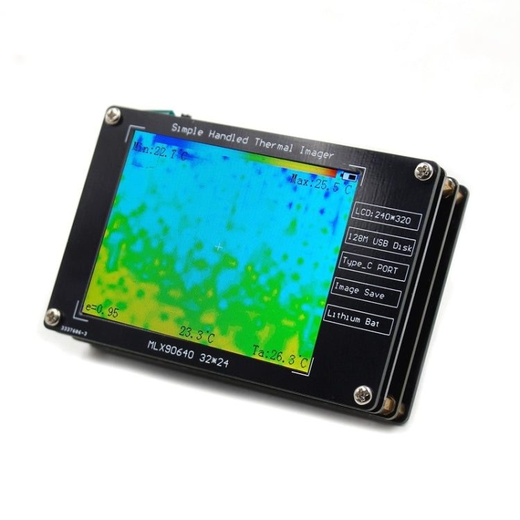 MLX90640 2.8-Inch LCD Digital Infrared Thermal Imaging Inspection Tool - Consumer Electronics by buy2fix | Online Shopping UK | buy2fix