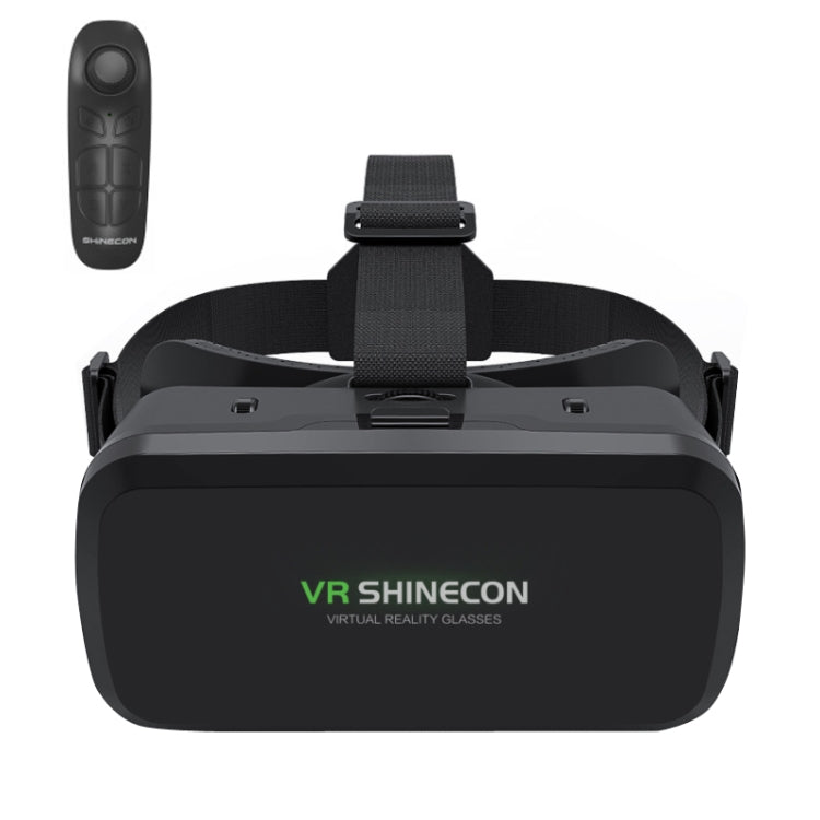 VR SHINECON G06A+B03 Handle Mobile Phone VR Glasses 3D Virtual Reality Head Wearing Gaming Digital Glasses - Consumer Electronics by VR SHINECON | Online Shopping UK | buy2fix