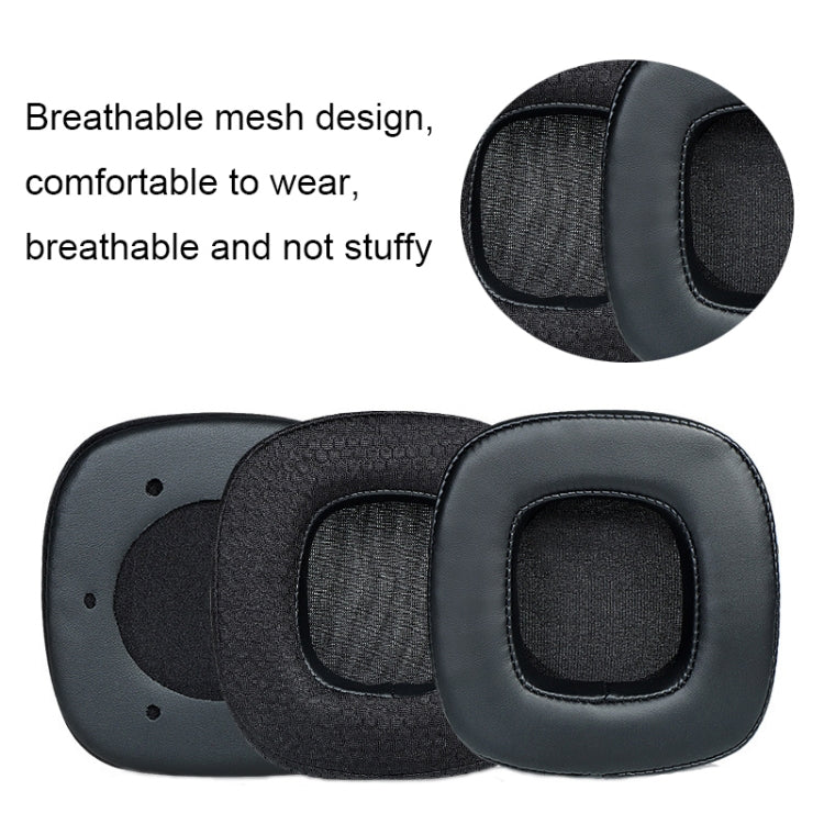 1pair Headphone Breathable Sponge Cover for Xiberia S21/T20, Color: Leather Gray - Apple Accessories by buy2fix | Online Shopping UK | buy2fix
