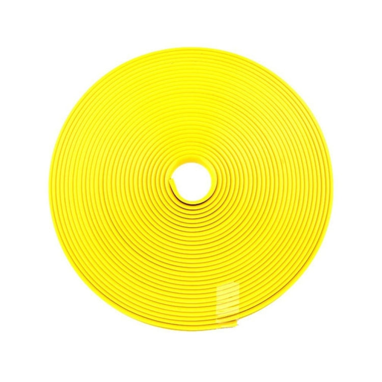 8m/roll Car Wheel General Sticker Modified Protection Sticker Anti-collision Strip(Yellow) - In Car by buy2fix | Online Shopping UK | buy2fix