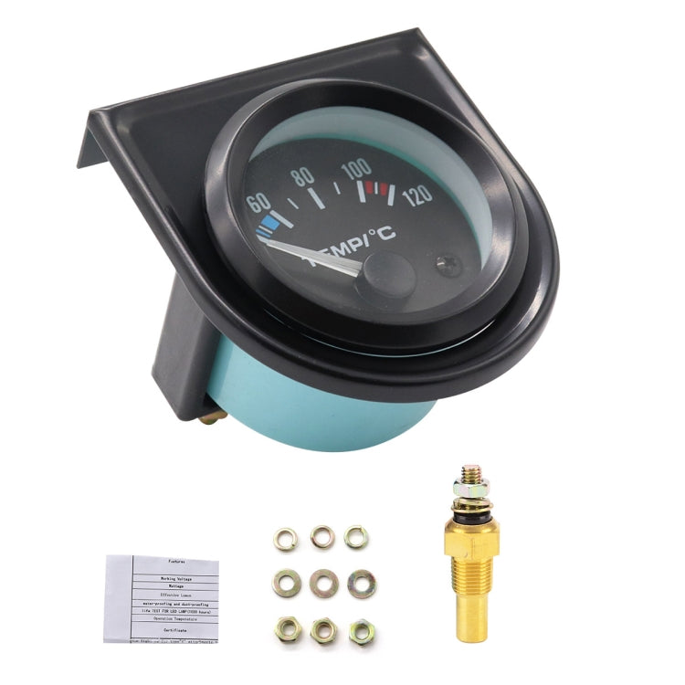 B741 52mm General Car Meter Modified Water Temperature Meter 40-120 Degrees Celsius - In Car by buy2fix | Online Shopping UK | buy2fix