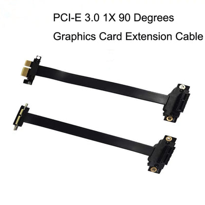 PCI-E 3.0 1X 90 Degrees Graphics Card / Wireless Network Card Extension Cable, Cable Length: 20cm -  by buy2fix | Online Shopping UK | buy2fix