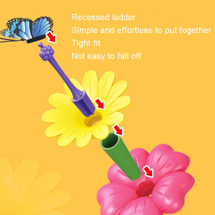 90pcs/set Children Intellectual Development DIY Assembly Flower Arrangement Toys - Building Blocks by buy2fix | Online Shopping UK | buy2fix