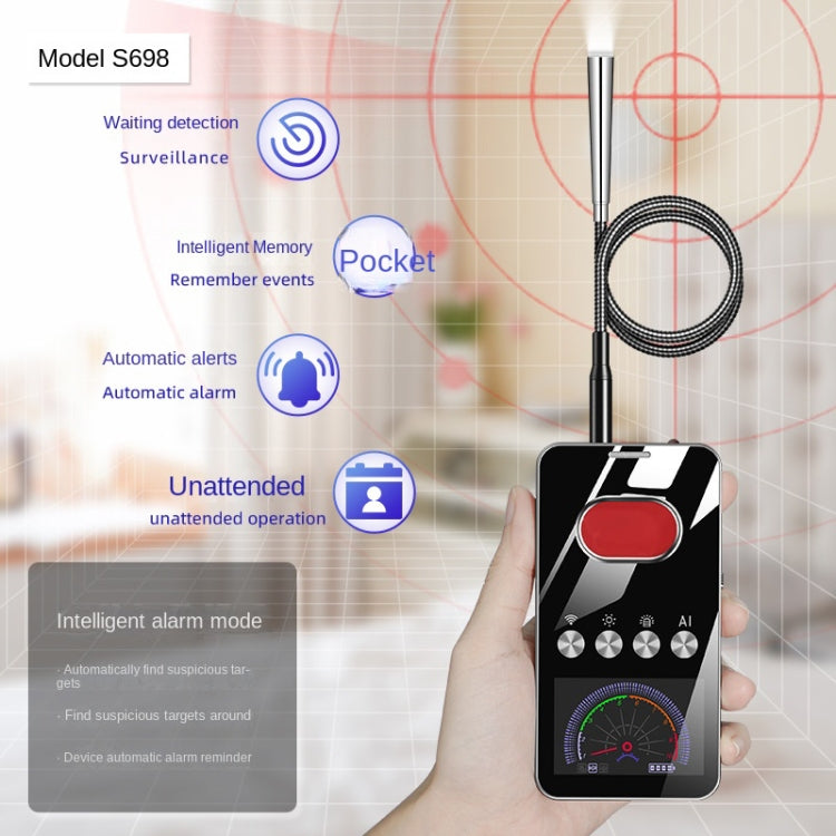 S698 Smart GPS Detector Anti-Sneak Shooting Anti-Monitoring Camera Detector - Security by buy2fix | Online Shopping UK | buy2fix