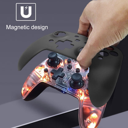 SW561 Computer Wireless Luminous Handle For Nintendo Switch / Switch OLED / Switch Lite / Steam, Color: Full Transparent With Lamp - Gamepads by buy2fix | Online Shopping UK | buy2fix