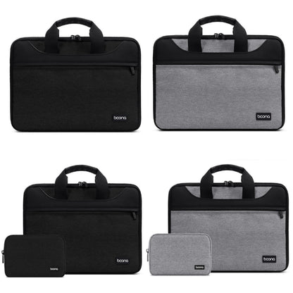 Baona BN-I003 Oxford Cloth Full Open Portable Waterproof Laptop Bag, Size: 14/15/15.6 inches(Black+Power Bag) - 15 inch by Baona | Online Shopping UK | buy2fix