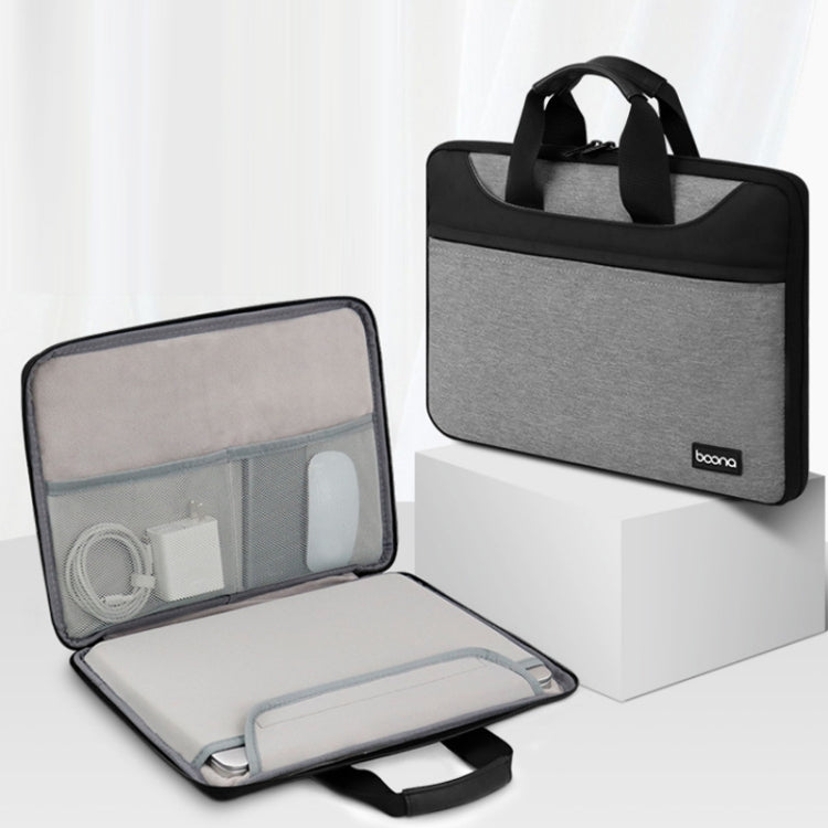 Baona BN-I003 Oxford Cloth Full Open Portable Waterproof Laptop Bag, Size: 14/15/15.6 inches(Black) -  by Baona | Online Shopping UK | buy2fix