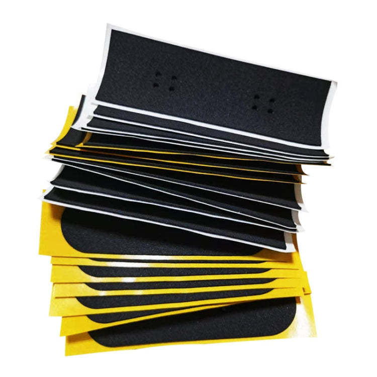 20pcs Finger Skateboard Anti-slip Sticker Sponge Pad, Size: 35x98mm(Black) - Others by buy2fix | Online Shopping UK | buy2fix