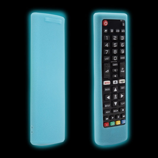 For LG 2pcs Remote Control Drop-Proof Protection Case(Luminous Blue) - Consumer Electronics by buy2fix | Online Shopping UK | buy2fix