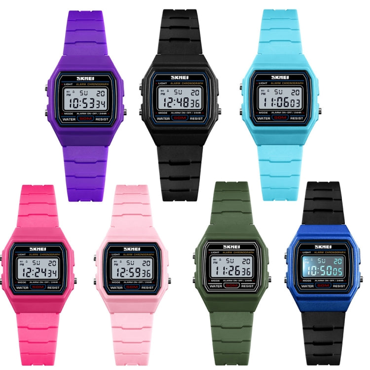 SKMEI 1460 Children Luminous Multifunctional Waterproof Thin Sports Watch(Navy Blue) - Sport Watches by SKMEI | Online Shopping UK | buy2fix