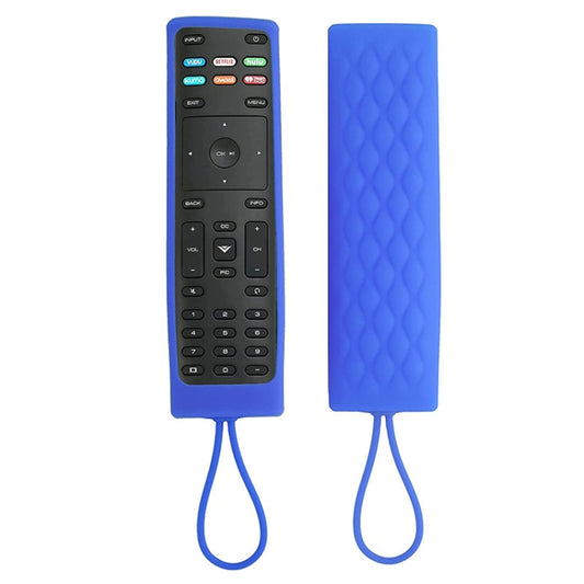 For Vizio XRT136/XRT140 2pcs Remote Control Silicone Case(Blue) - Consumer Electronics by buy2fix | Online Shopping UK | buy2fix