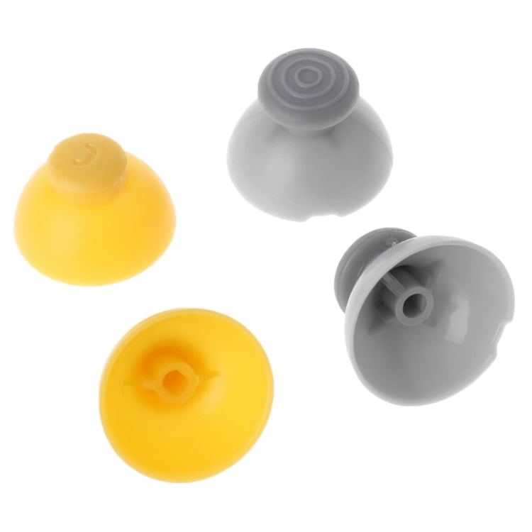 For Nintendo Gamecube NGC Controller 10pcs Joystick Cap Replacement Parts(Yellow) - Repair & Spare Parts by buy2fix | Online Shopping UK | buy2fix