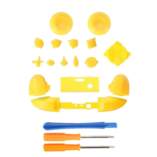 For Xbox Series X Controller Thumbstick LB RB Bumpers Trigger Buttons With Screwdriver Accessories(Yellow) - Repair & Spare Parts by buy2fix | Online Shopping UK | buy2fix