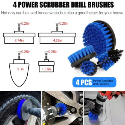 30 in 1 Car Wash Waterproof Gloves Wheel Hub Cleaning Brush - In Car by buy2fix | Online Shopping UK | buy2fix