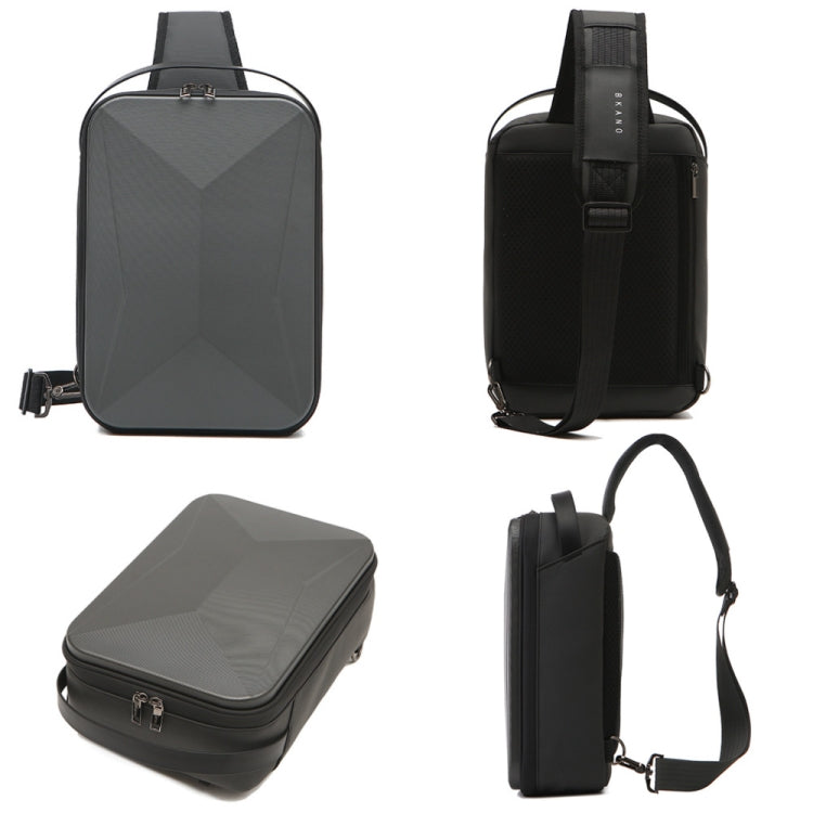 For DJI Mini 3 / Mini 3 Pro Hard Shell Storage Bag Box Chest Bag Shoulder Bag Messenger Bag(Dark Gray) - DJI & GoPro Accessories by buy2fix | Online Shopping UK | buy2fix