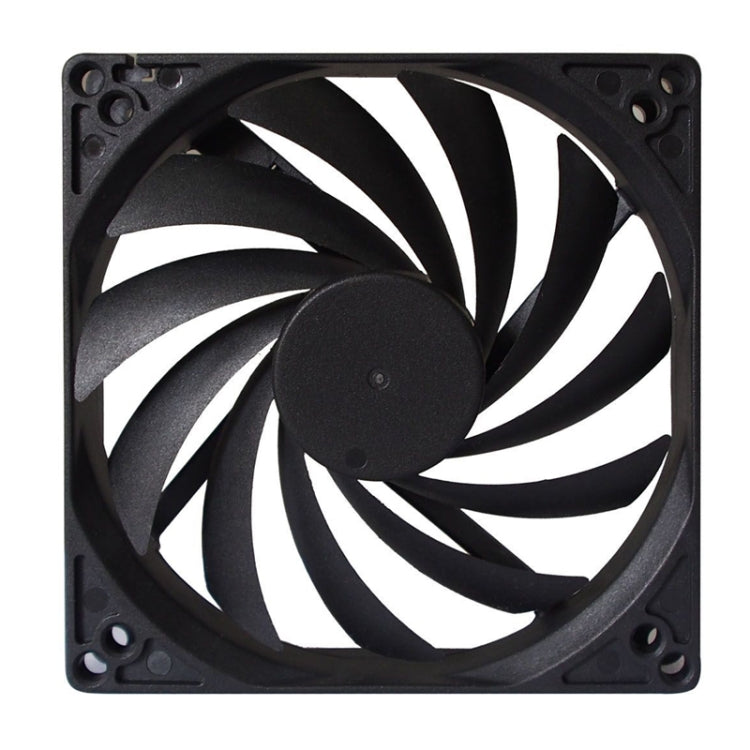 FANNER Ice Soul F10015 Desktop Computer Radiator PWM Intelligent Speed Regulation Ultra-thin Chassis Fan(Black) -  by FANNER | Online Shopping UK | buy2fix