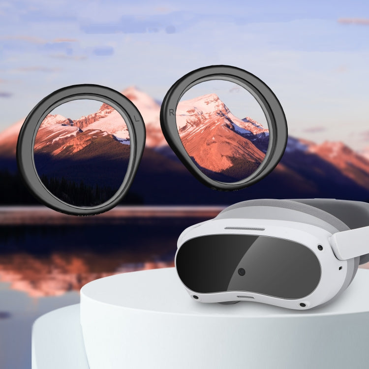 For PICO 4 Hifylux PC-QF25 1pair Magnetic Myopia Glasses Box Non-spherical Resin VR Glasses Accessories(400 Degrees) - Consumer Electronics by Hifylux | Online Shopping UK | buy2fix