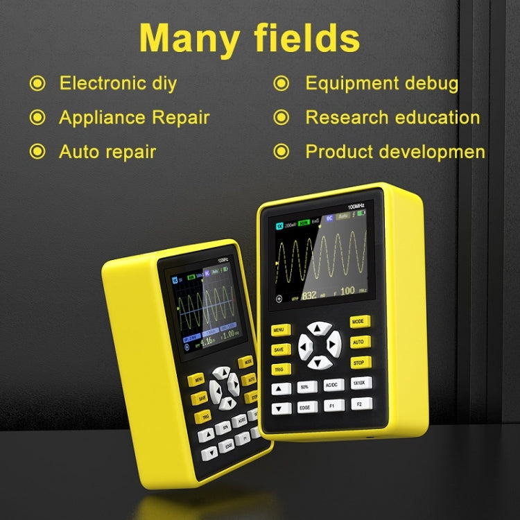 FNIRSI 2.4 Inch IPS Screen 100MHz Digital Oscilloscope(5012H) -  by FNIRSI | Online Shopping UK | buy2fix