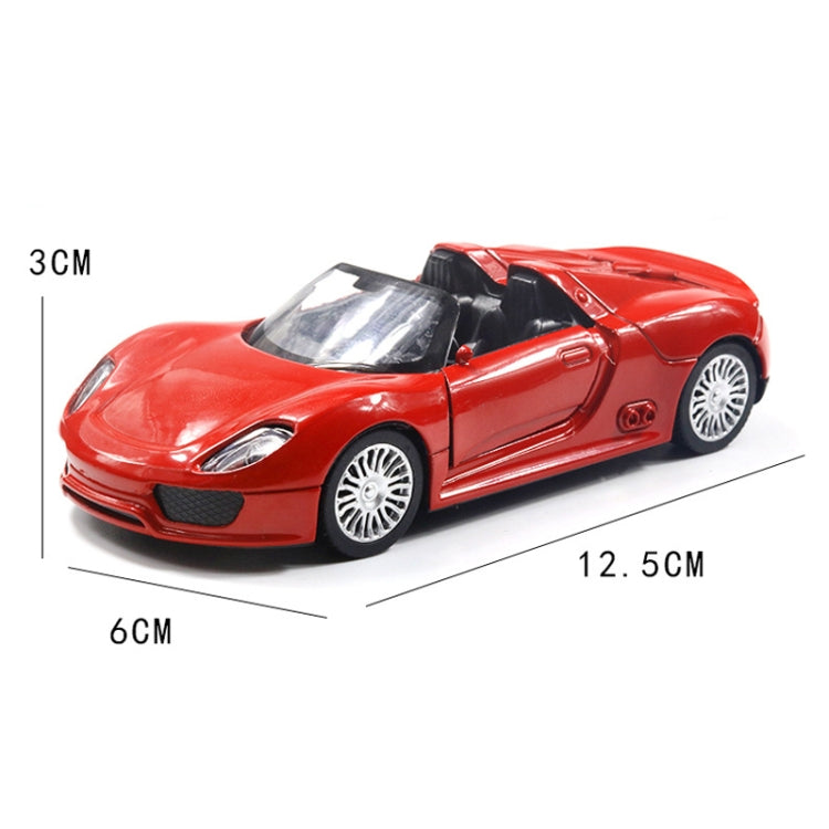 1:36 Simulation Alloy Sports Car Model Children Toy Car(Blue) - Model Toys by buy2fix | Online Shopping UK | buy2fix