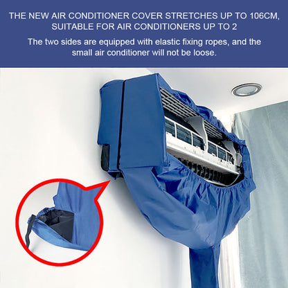 1-2P Air Conditioner Cleaning Cover With Drain Outlet 1pc Cover - Air Conditioning & Parts by buy2fix | Online Shopping UK | buy2fix