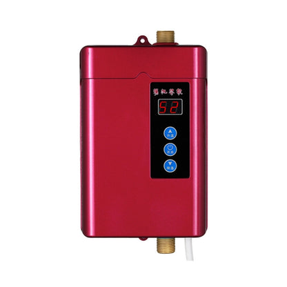 EU Plug 4000W Electric Water Heater With Remote Control Adjustable Temperate(Red) - Water Heaters & Parts by buy2fix | Online Shopping UK | buy2fix