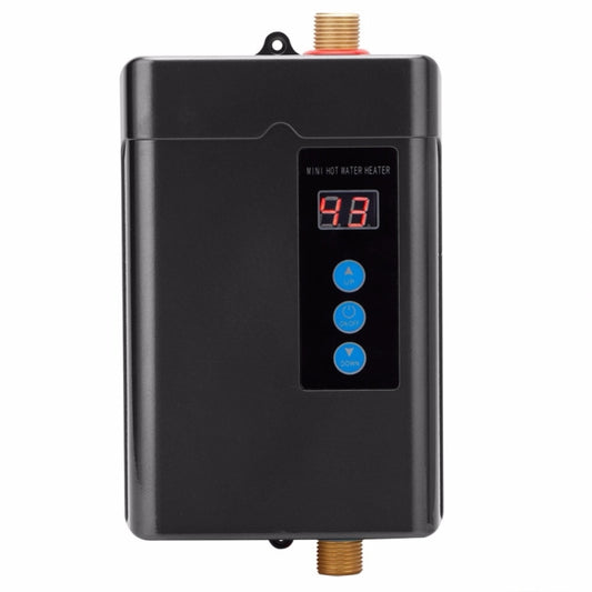 AU Plug 4000W Electric Water Heater With Remote Control Adjustable Temperate(Black) - Water Heaters & Parts by buy2fix | Online Shopping UK | buy2fix